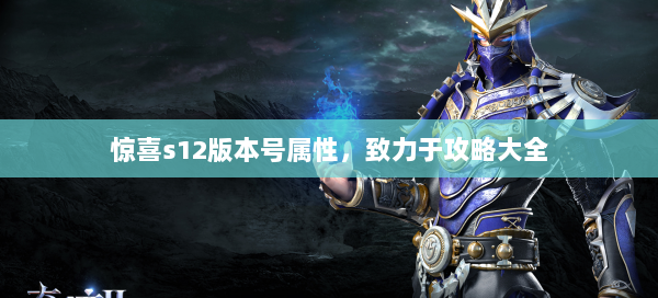 惊喜s12版本号属性，致力于攻略大全  第3张